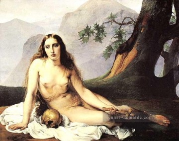 die büßende Magdalena weibliche Nacktheit Francesco Hay Ölgemälde